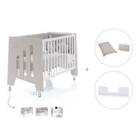 Cot and desk 60x120cm 5 stages Omni beige · C181-M7753