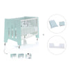 Babybett-Schreibtisch 60x120 cm (2in1) mintgrün · Omni C181-M7755