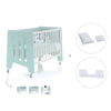 Babybett-Schreibtisch 60x120 cm (2in1) mintgrün · Omni C181-M7755