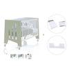 Co-sleeping cot 60x120 cm (5in1) green-olive · Omni C181-M7756