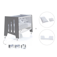 Co-sleeping cot 60x120 cm (5in1) charcoal · Omni C181-M7769