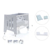 Co-sleeping cot 60x120 cm (5in1) grey · Omni C181-M7778