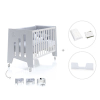 Co-sleeping cot 60x120 cm (5in1) grey · Omni C181-M7778