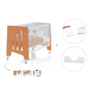 Co-sleeping cot 60x120 cm (5in1) terracotta · Omni C181-M7783