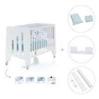 Berço co-sleeping 60x120 cm (2in1) branco · Omni C181-M7700