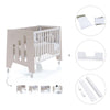 Babybett-Schreibtisch 60x120 cm (2in1) beige · Omni C181-M7753