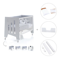 Co-sleeping cot 60x120 cm (5in1) grey · Omni C181-M7778