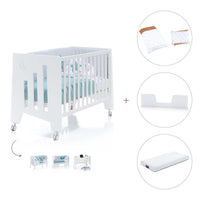 Cot and desk 60x120cm 5 stages Omni White · C181-M7700