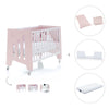 Babybett-Schreibtisch 60x120 cm (2in1) rosa · Omni C181-M7742