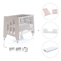 Babybett-Schreibtisch 60x120 cm (2in1) beige · Omni C181-M7753