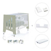 Co-sleeping cot 60x120 cm (5in1) green-olive · Omni C181-M7756