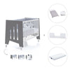 Co-sleeping cot 60x120 cm (5in1) charcoal · Omni C181-M7769