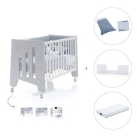 Co-sleeping cot 60x120 cm (5in1) grey · Omni C181-M7778