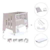 Berço co-sleeping 60x120 cm (2in1) beige · Omni C181-M7753