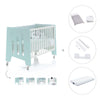 Babybett-Schreibtisch 60x120 cm (2in1) mintgrün · Omni C181-M7755