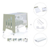 Co-sleeping cot 60x120 cm (5in1) green-olive · Omni C181-M7756