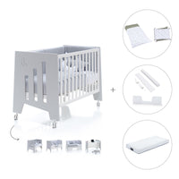 Co-sleeping cot 60x120 cm (5in1) grey · Omni C181-M7778