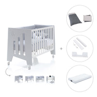 Berço co-sleeping 60x120 cm (5in1) cinzento · Omni C181-M7778