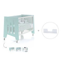 Cot and desk 60x120cm 5 stages Omni Mint · C181-M7755