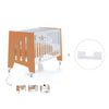 Co-sleeping cot 60x120 cm (5in1) terracotta · Omni C181-M7783