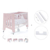 Babybett-Schreibtisch 60x120 cm (2in1) rosa · Omni C181-M7742