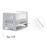 Co-sleeping and Montessori cot (6in1) Omni-XL Grey 70x140 · C191