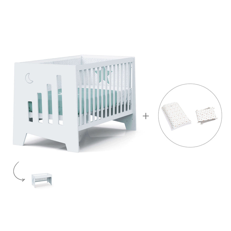 Co-sleeping cot 70x140 cm (6in1) white · Omni XL C191-M7700