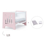 Co-sleeping and Montessori cot (6in1) Omni-XL Pink 70x140 · C191