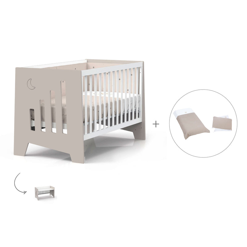 Berço co-sleeping 70x140 cm (6in1) beige · Omni XL C191-M7753