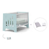 Berço co-sleeping 70x140 cm (6in1) verde-menta · Omni XL C191-M7755