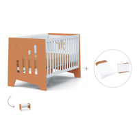 Berço co-sleeping 70x140 cm (6in1) terracotta · Omni XL C191-M7783