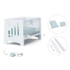 Co-sleeping cot 70x140 cm (6in1) white · Omni XL C191-M7700