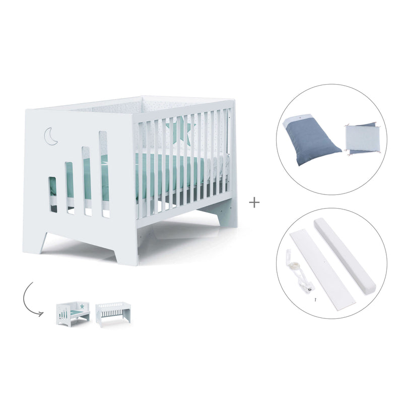 Berço co-sleeping 70x140 cm (6in1) branco · Omni XL C191-M7700