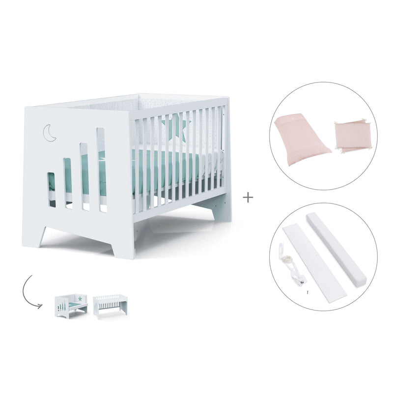 Berço co-sleeping 70x140 cm (6in1) branco · Omni XL C191-M7700