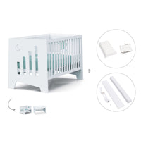 Co-sleeping cot 70x140 cm (6in1) white · Omni XL C191-M7700