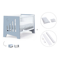 Co-sleeping cot 70x140 cm (6in1) blue · Omni XL C191-M7741