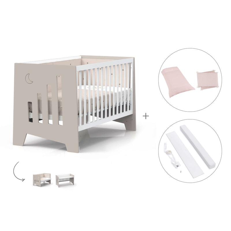 Berço co-sleeping 70x140 cm (6in1) beige · Omni XL C191-M7753