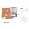 Berço co-sleeping 70x140 cm (6in1) terracotta · Omni XL C191-M7783