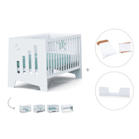 Co-sleeping cot 70x140 cm (6in1) white · Omni XL C191-M7700