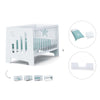 Berço co-sleeping 70x140 cm (6in1) branco · Omni XL C191-M7700