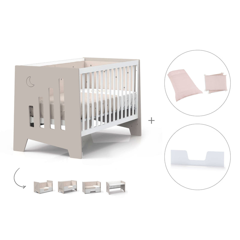 Berço co-sleeping 70x140 cm (6in1) beige · Omni XL C191-M7753