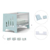 Co-sleeping cot 70x140 cm (6in1) mint · Omni XL C191-M7755