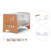 Berço co-sleeping 70x140 cm (6in1) terracotta · Omni XL C191-M7783