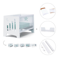 Co-sleeping cot 70x140 cm (6in1) white · Omni XL C191-M7700