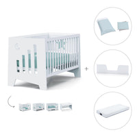 Co-sleeping cot 70x140 cm (6in1) white · Omni XL C191-M7700