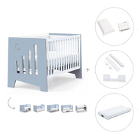 Co-sleeping cot 70x140 cm (6in1) blue · Omni XL C191-M7741