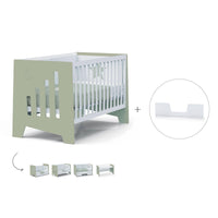 Co-sleeping cot 70x140 cm (6in1) green-olive · Omni XL C191-M7756