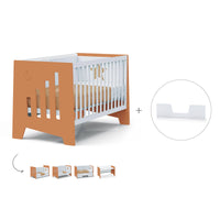 Berço co-sleeping 70x140 cm (6in1) terracotta · Omni XL C191-M7783