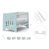 Co-sleeping cot 70x140 cm (6in1) mint · Omni XL C191-M7755