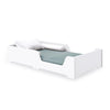 Lit bas Montessori pour enfants de 90x200 cm en blanc · Ilmoon QN200